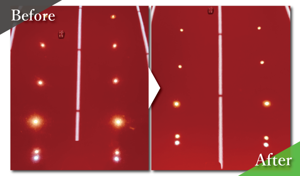 研磨/ビフォーアフター